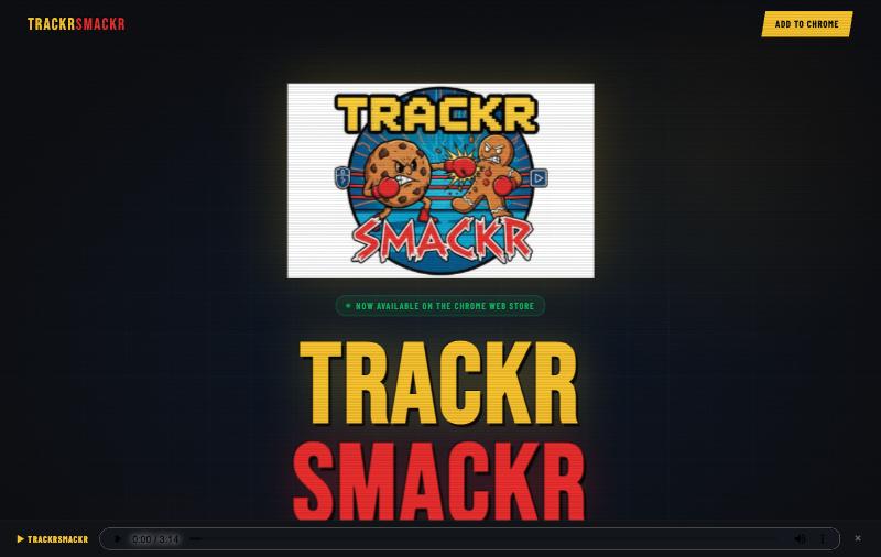 TrackRSmackR homepage